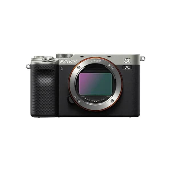 Sony Цифровой фотоаппарат SONY ALPHA  ILCE   A7C     BODY    SILVER, серебристый