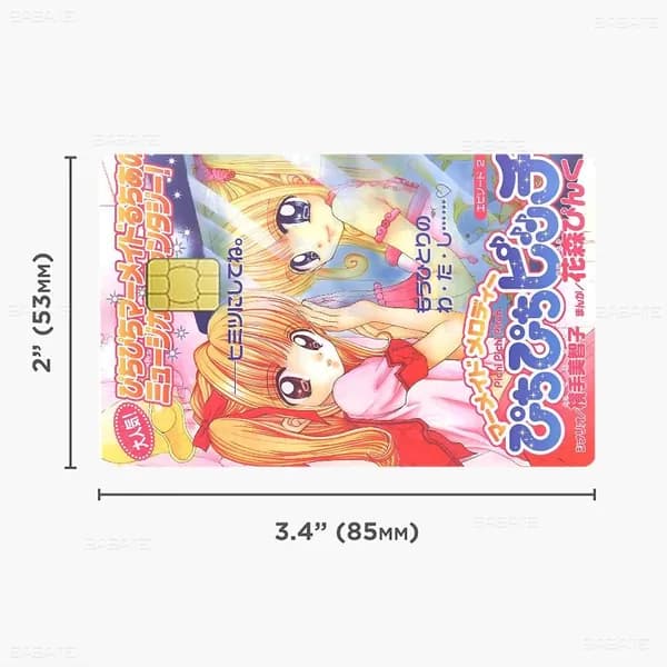 Mermaid Melody Anime Pichi Pitch Аниме Мелодия русалок Пичи Питч Наклейки на банковские карты