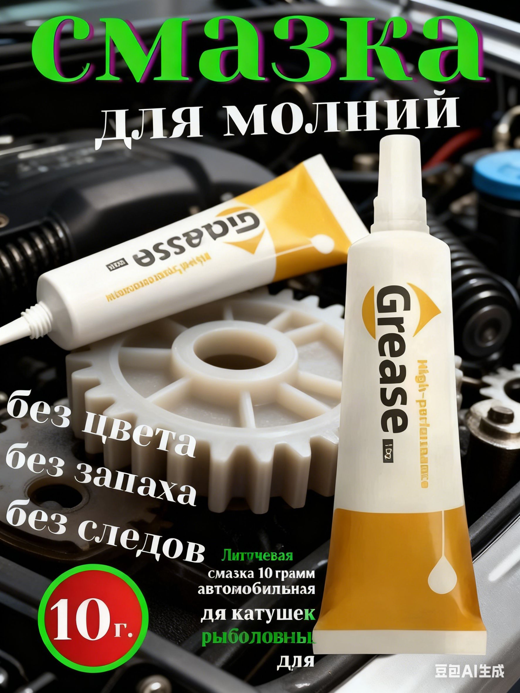 Смазка автомобильная, 20 мл, 2 шт.
