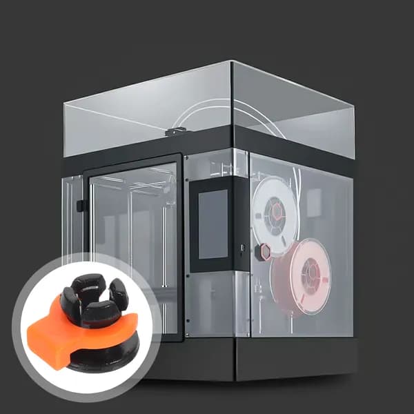 Комплект пластиковых креплений для трубок 3d принтера с клипсами, 1 наб