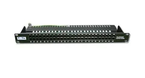Патч панель, 19" 1U 50xRJ-12 кат.3, Lanmaster (TWT-PP50TEL12)