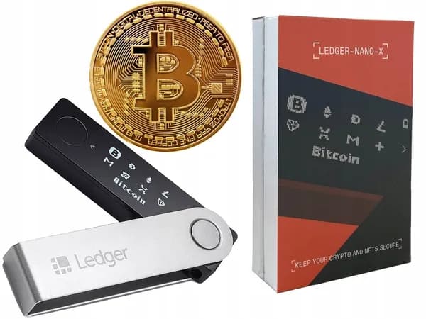 Аппаратный криптокошелек Ledger Nano X серый