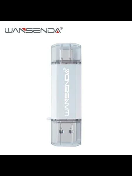 флешка 32 ГБ серебристая USB