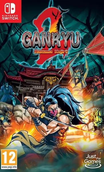 Игра Ganryu 2 Hakuma Kojiro Switch Картридж на Nintendo Switch