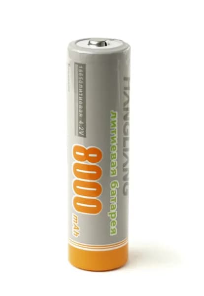 AVTOMX Аккумуляторная батарейка 18650, 8000 мАч, 4 шт