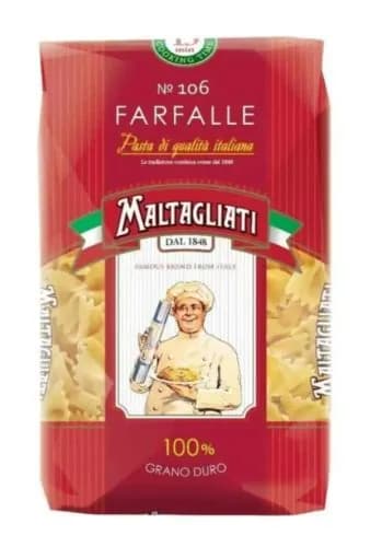 Maltagliati Макаронные изделия №106 Бантик, 450г