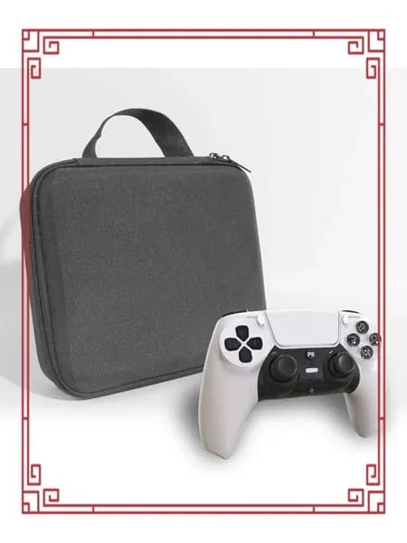 Защитный чехол для хранения джойстика Sony Playstation 5, сумка для геймпада DualSense PS5, PS4, кейс для Xbox One, Nintendo Switch Pro, Series S, X, серый