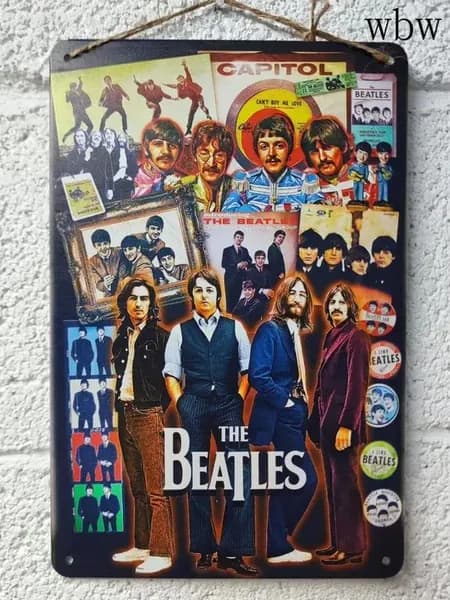 Постер "Beatles", 30 см х 20 см