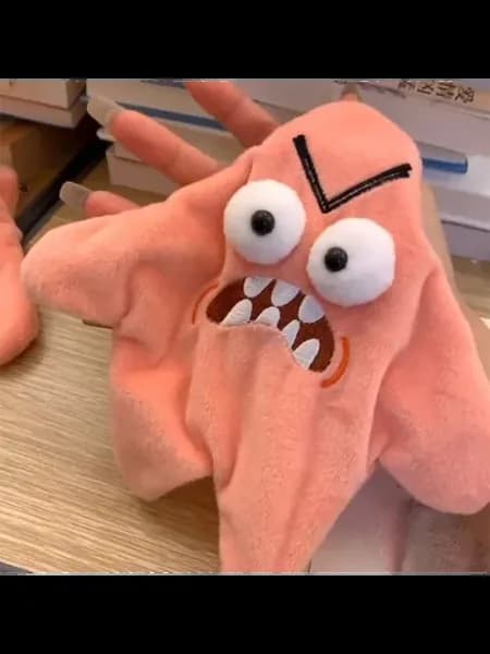 Электрическая плюшевая морская звезда 22 см
