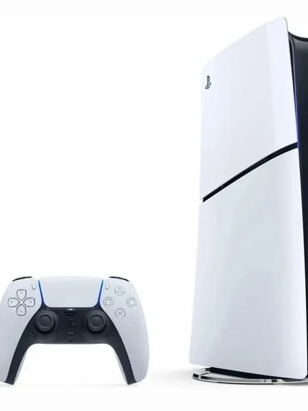 Игровая приставка Sony PlayStation 5 Slim, с дисководом, 1000 ГБ SSD, без игр, белый