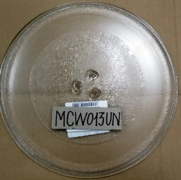 Тарелка СВЧ 255мм с креплением MCW013UN зам. MCW000UN, KOR610S, 49PM007, 9800058, 95pm04