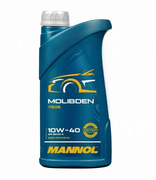 MANNOL Molibden 10W-40 Масло моторное, Полусинтетическое, 1 л