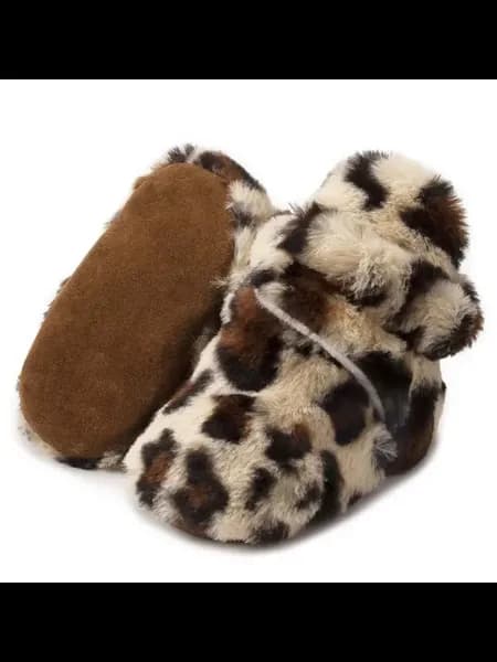 Зимние ботинки для малышей 13-18мес, Leopard print Beige, Ко