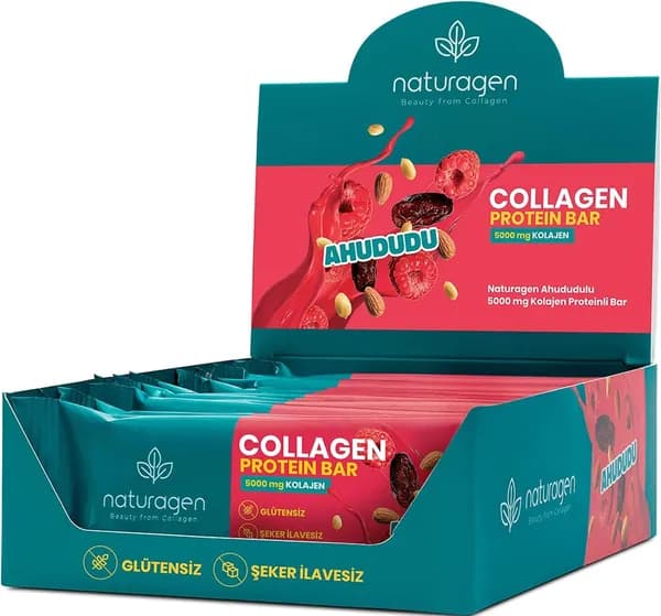 Протеиновый батончик Naturagen Kolajen (5.000 МГ КОЛЛАГЕНА), 35 г х 12 порций