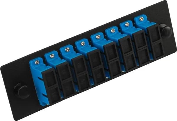 LANMASTER LAN-APM-8XSC/OS2 Адаптерная панель для кроссов LAN-FOBM с 8 симплексными адаптерами SC/OS2