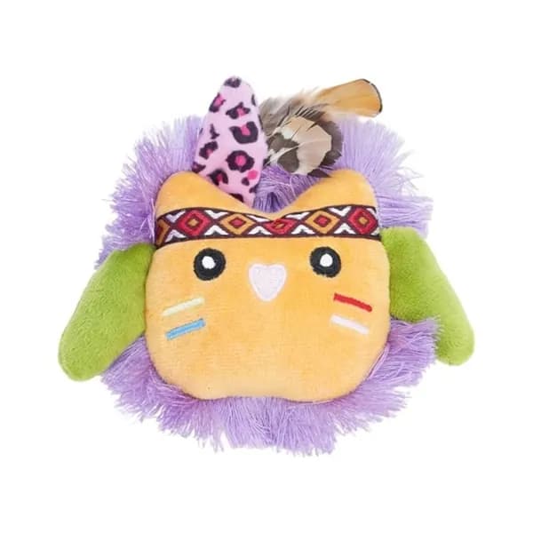 Игрушка-мячик для кошек с кошачьей мятой, - кошка