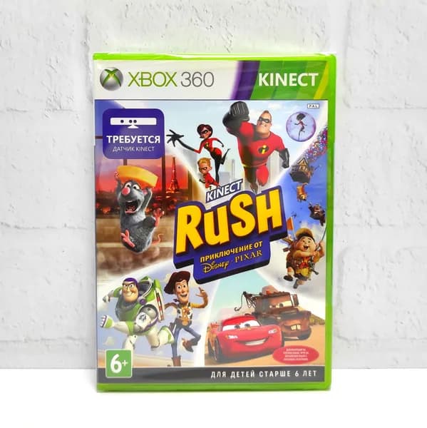 Kinect Rush Приключение от Disney Русские субтитры Видеоигра на диске Xbox 360