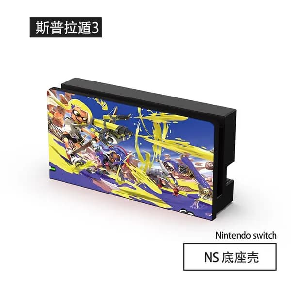Чехол Sprouton 3 Switch Nintendo с мягким корпусом, защитный с карманом для карт, базовый корпус NS OLED цветного корпуса