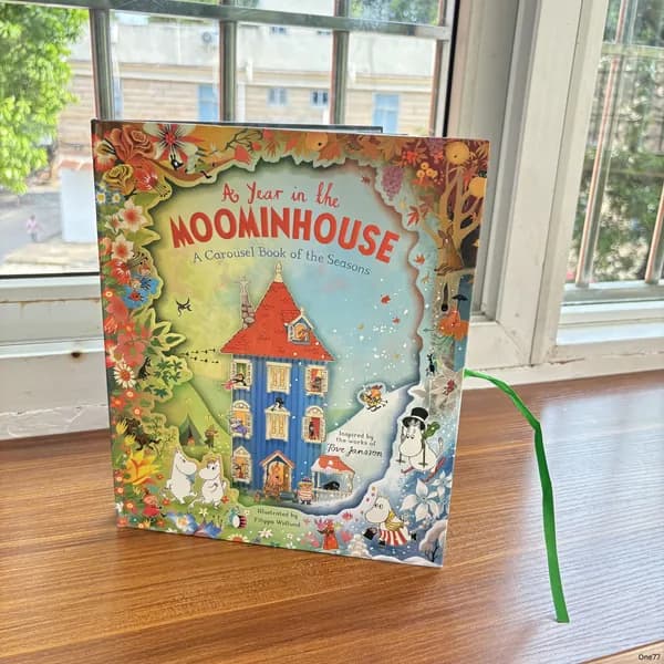 A Year in the Moominhouse: A Carousel Book of the Seasons Tove Jansson Книга на иностранном языке на английском языке