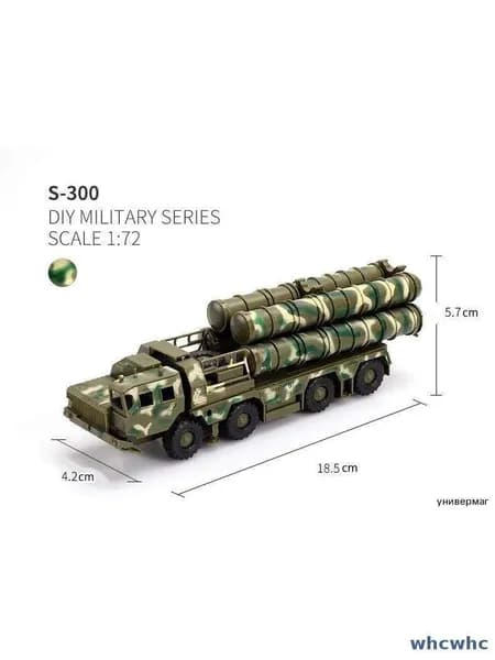 Ракетная машина S300 и радиолокационная машина 1/72