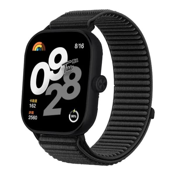 Нейлоновый плетеный ремешок для Redmi Watch 5/4, Дышащий спортивный ремешок для Xiaomi MiBand 9Pro/8Pro