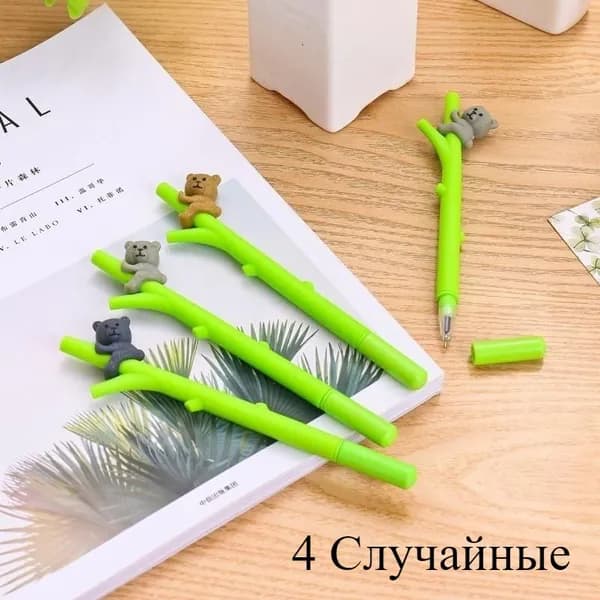 Кисть для рисования Круглая №1/0, 4 шт.