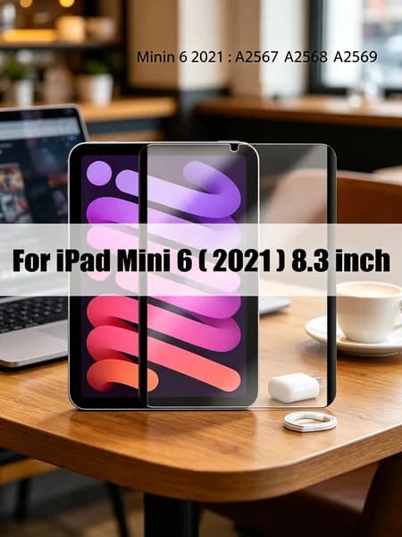 GJX Защитная пленка с магнитным креплением для iPad Mini 6, 9 8 7 6 5 9-го поколения, iPad Pro 11, 12.9, Air 5 4, Mini 6, Многоразовая пленка