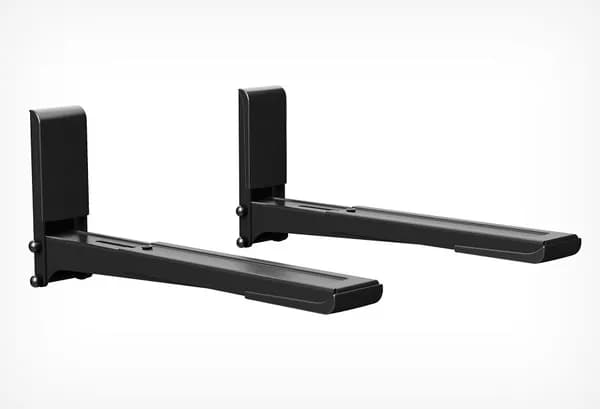 Кронштейн для СВЧ Holder MWS-2003 черный, максимальная нагрузка 40кг, настенный, фиксированный