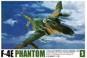 Сборная модель самолета F-4E Phantom 1:144