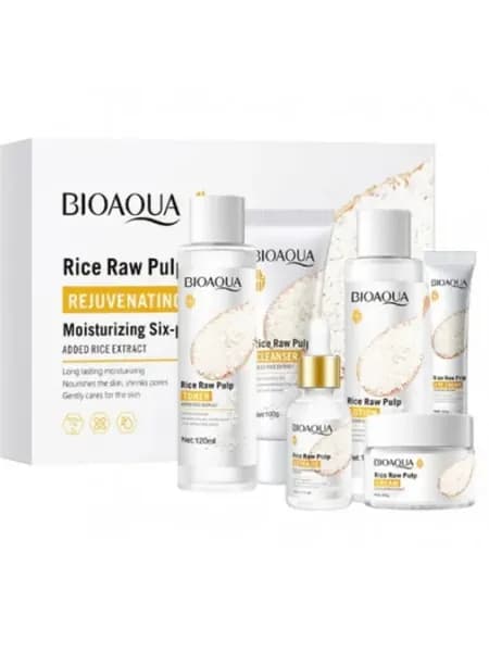 Набор косметический Rice Raw Pulp 6 в 1