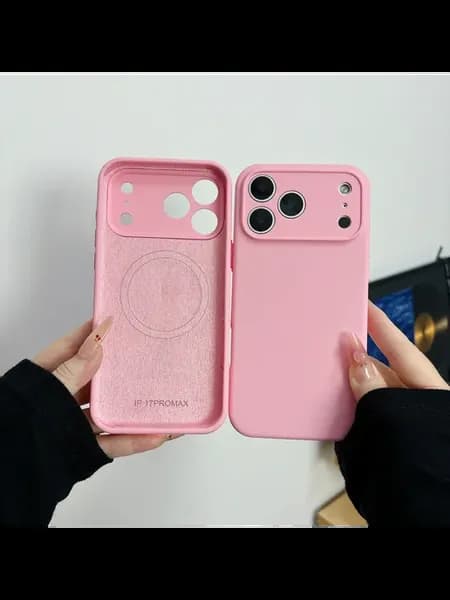 Оригинальный жидкий силиконовый магнитный чехол для iPhone 1