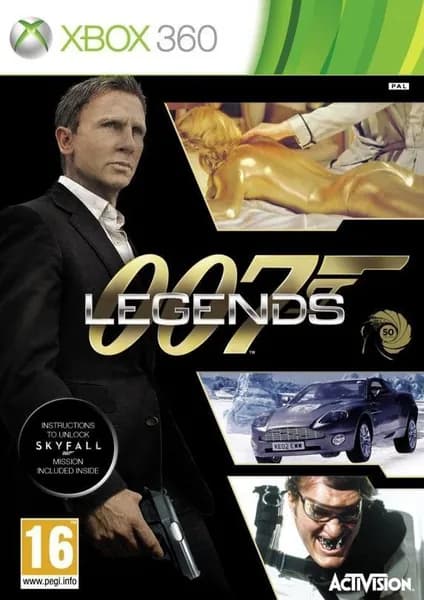 Игра James Bond 007 Legends Xbox 360 Диск