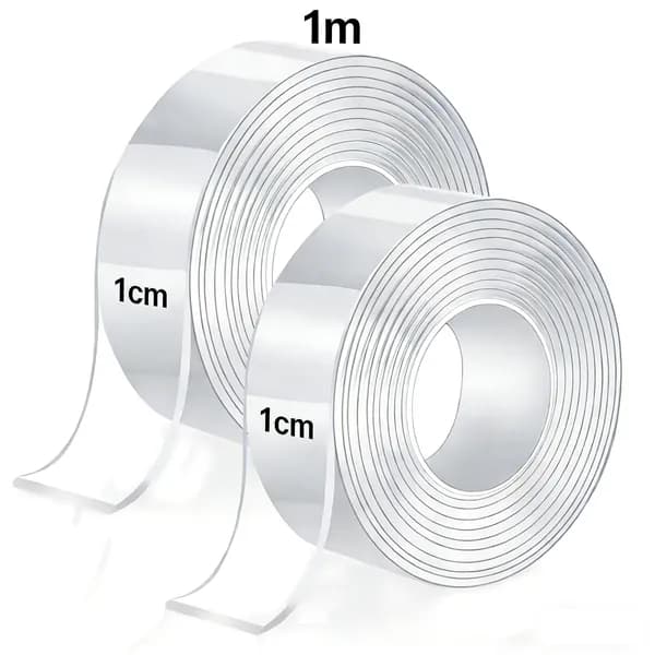 Клейкая лента канцелярская 10 мм x 1 м, 1 шт.