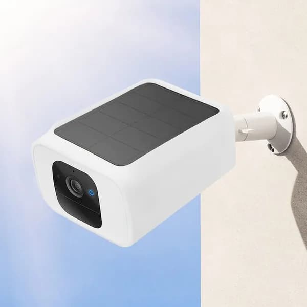 Силиконовый чехол для уличной камеры безопасности eufy Security S230 SoloCam S40, белый, защита от дождя и УФ-излучения