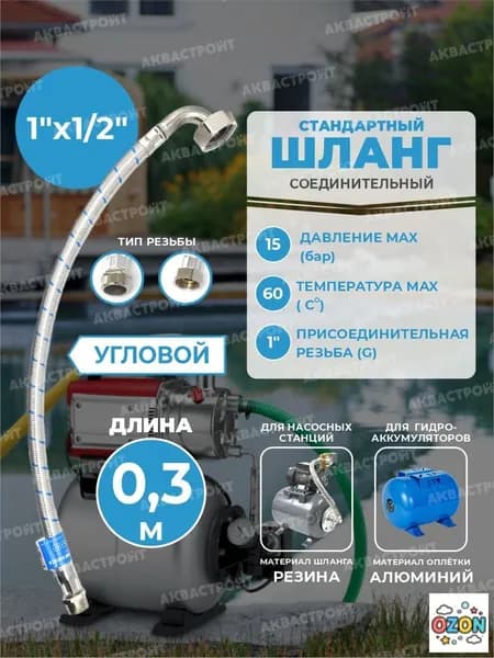 Насосная часть 1", 1/2"