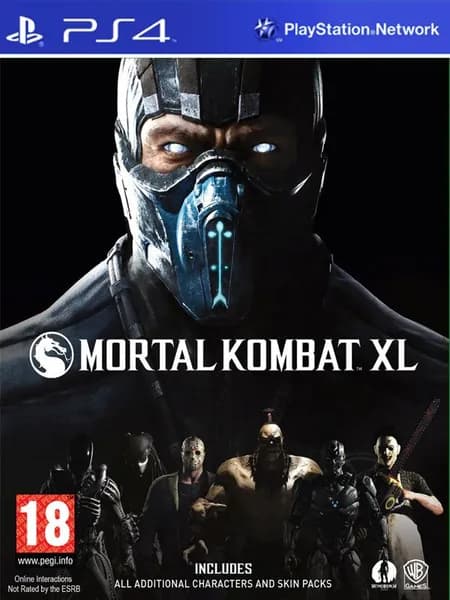 Игра Mortal Kombat XL (Мортал Комбат, новый) (PlayStation 4, PlayStation 5, Русские субтитры)