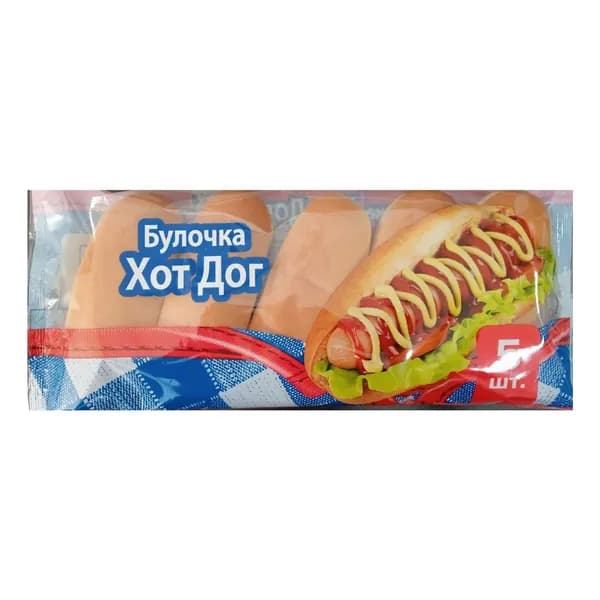 Булочка для хот-дога из пшеничной муки 200 г