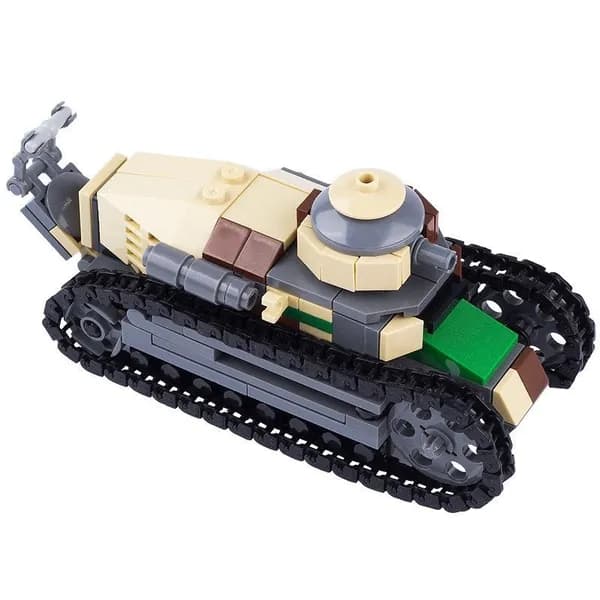 Сборная модель танка Renault R35 Франция 1:35, MOC конструктор100-200 деталей, историческая реплика (2266923265)