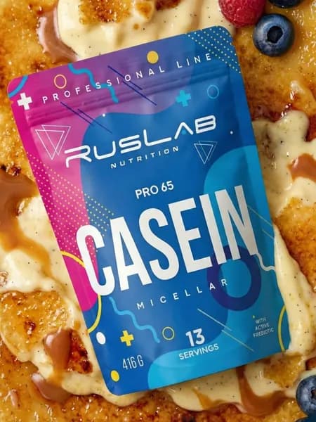 Казеиновый протеин CASEIN PRO 65 (416 гр),крем-брюле