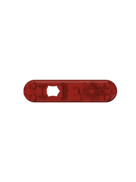 Накладка передняя для ножей VICTORINOX SwissLite 58 мм полупрозрачная красная C.6200.T1