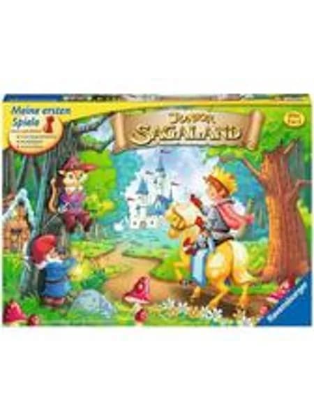 Ravensburger Junior Sagaland - Детская настольная игра, 6 деталей