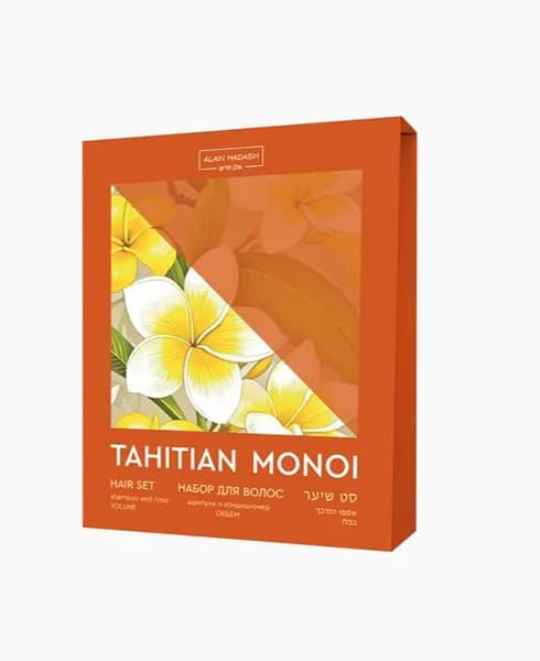 Подарочный набор для придания объёма Tahitian Monoi 2x200 мл