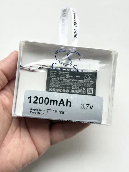 Аккумулятор для gps ошейника Garmin Alpha TT15 Mini (1200 Mah)