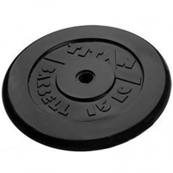 Диск (блин) обрезиненный TITAN Barbell 15 кг (d31)
