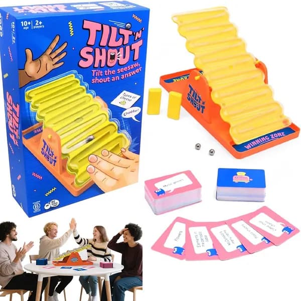 Настольная игра Tilt n Shout : наклонная доска и викторина