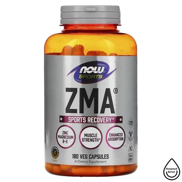 Foods, Sports, ZMA, восстановление после физической активности, 180 веганских капсул