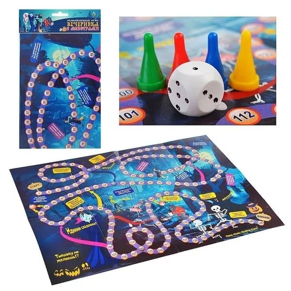 Игра-ходилка "Вечеринка с монстрами"