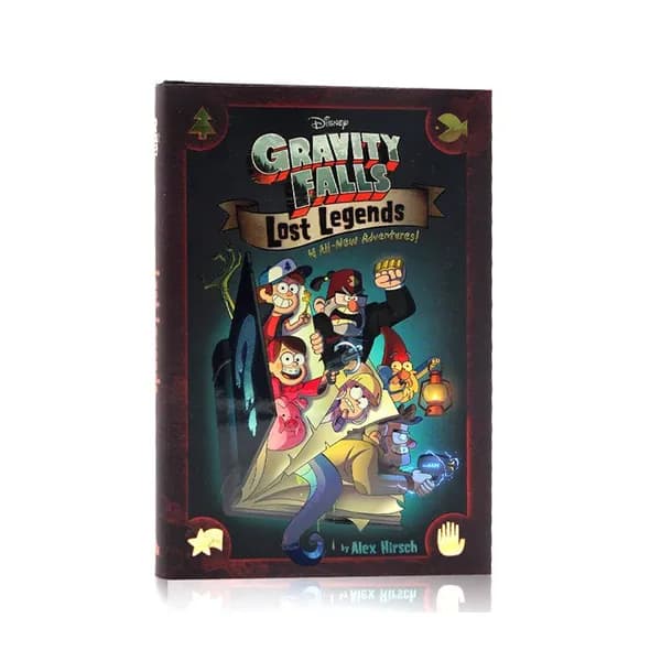 Книга Gravity Falls: Lost Legends / твердый переплет / Комикс / Alex Hirsch / на английском языке, Для детей