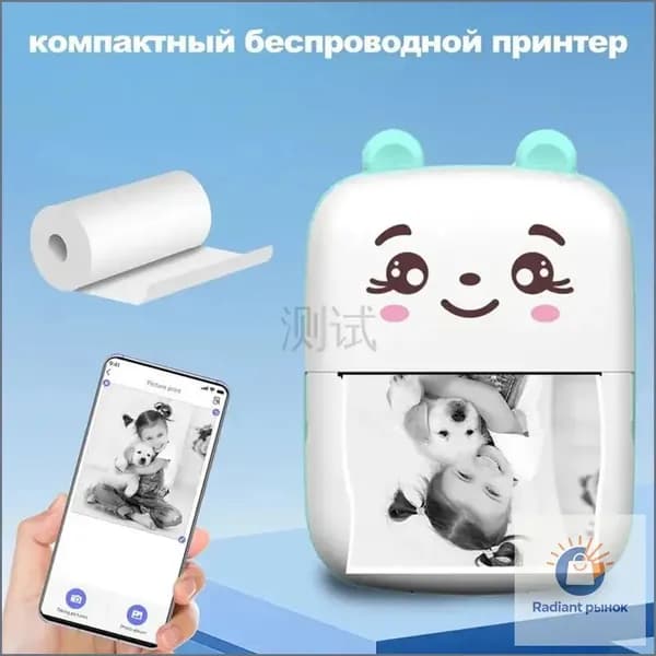 Мини-принтер термо, Монохромный