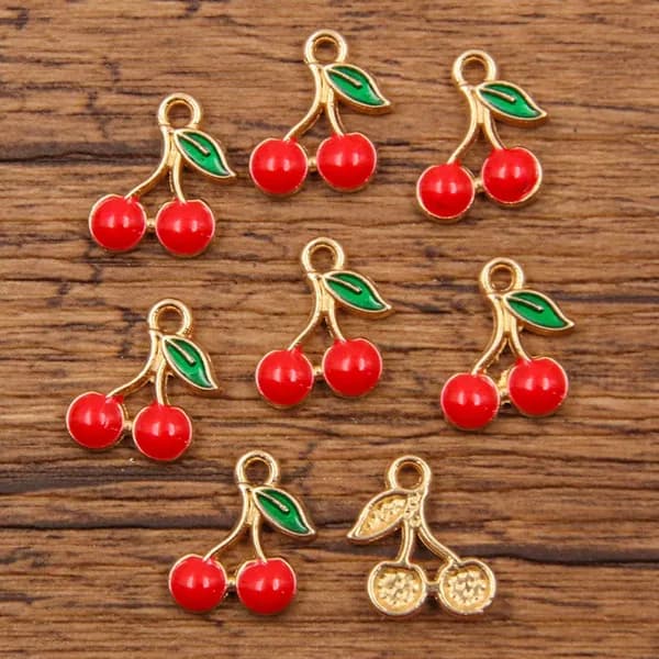 Подвеска с фруктами 10pcs